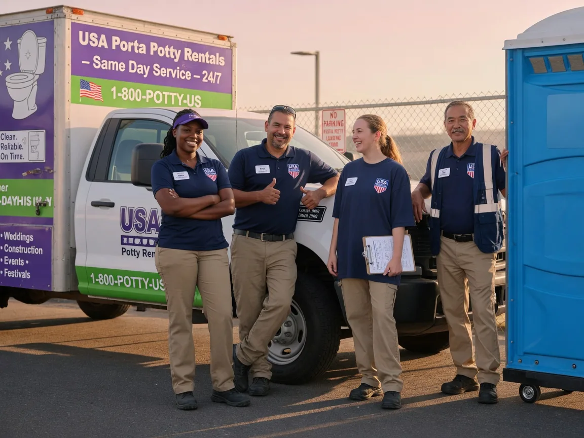 Porta Potty Rental company in Huntington, IN